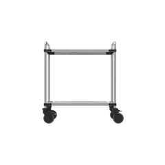 RIEBER STAINLESS STEEL SERVICE TROLLEY 2 SHELVES - Mabrook Hotel Supplies