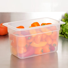 Cambro, GN 1/4 Polypropylene food pan, WHITE - Mabrook Hotel Supplies
