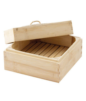 SQUARED STEAMER BAMBOO - Mabrook Hotel Supplies