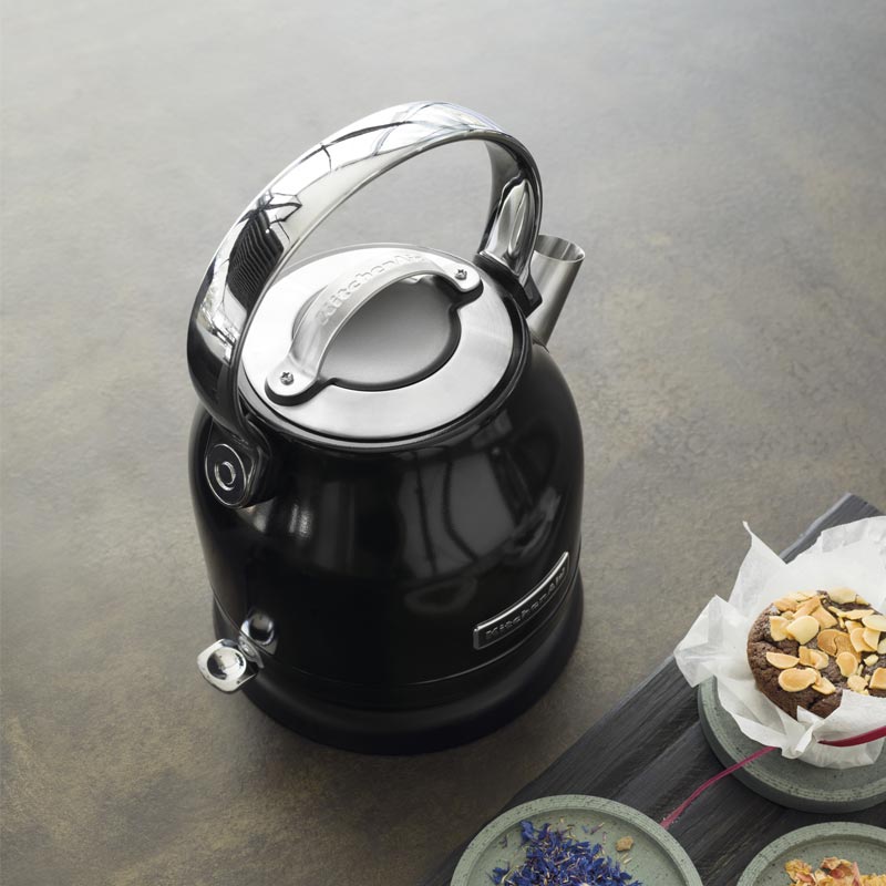 KITCHENAID 1.25L ELECTRIC KETTLE – ONYX BLACK - Mabrook Hotel Supplies