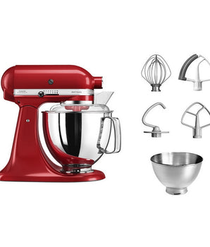 4.8L ART STAND MIXER EMPIRE RED - Mabrook Hotel Supplies