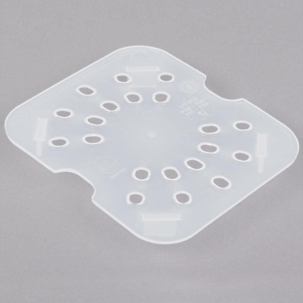 Cambro, GN 1/6 Polpropylene Lid and Drain Shelf , CLEAR - Mabrook Hotel Supplies