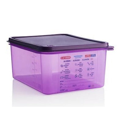 Airtight Container Allergen-Free Polypropylene GN 1/2 - Mabrook Hotel Supplies
