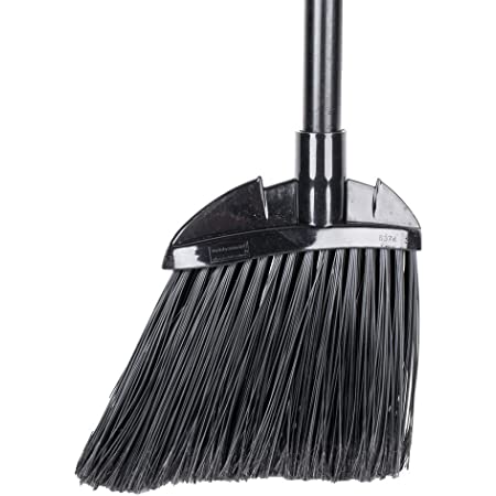 RUBBERMAID EXECUTIVE SERIES™ LOBBY BROOM, VINYL HANDLE, BLACK - Mabrook Hotel Supplies