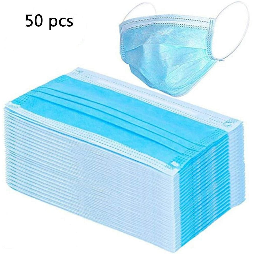 Disposable Face Mask ( 50 pcs) - Mabrook Hotel Supplies