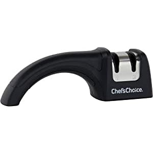 Chef' choice 2-Stage Pronto Diamond Hone Manual Knife Sharpener with Black Handle. - Mabrook Hotel Supplies