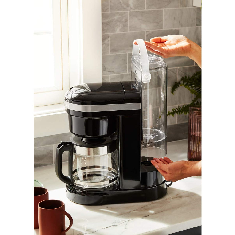 KITCHENAID DRIP COFFEE MAKER 1.7L - CLASSIC 5KCM1208 - ONYX BLACK - Mabrook Hotel Supplies