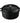 LAVA ROUND CASSEROLE MATT BLACK - (Ø)12 CM - Mabrook Hotel Supplies