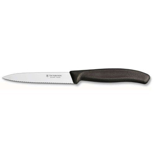 VICTORINOX SWISS CLASSIC PARING KNIFE, WAVY EDGED, 10 CM - Mabrook Hotel Supplies