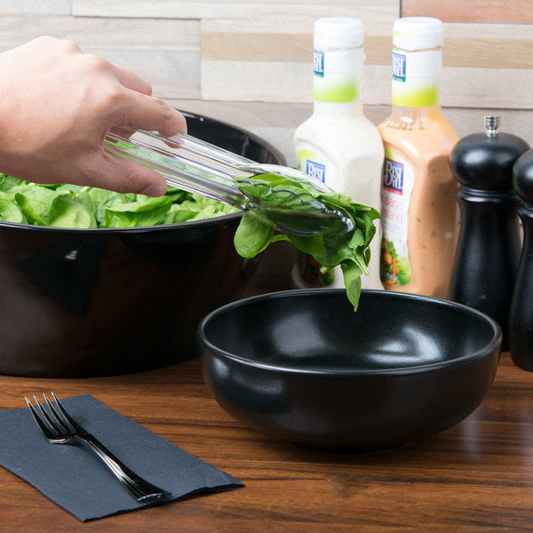 CAMBRO, POLYCARBONATE SCALLOP GRIP SURFACE TONG - CLEAR 23 CM - Mabrook Hotel Supplies