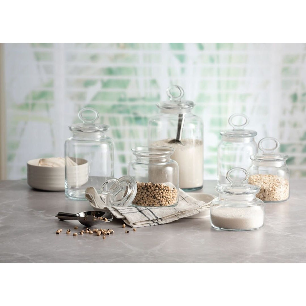 PASABACHE KITCHEN JAR WITH GLASS LID - Mabrook Hotel Supplies