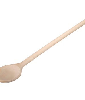 ROUND WOODEN SPOON 30 CM. - Mabrook Hotel Supplies