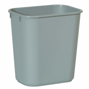 RUBBERMAID WASTEBASKET SMALL 13 QT GRAY - Mabrook Hotel Supplies