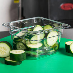 Cambro, GN 1/6 Polycarbonate food pan, CLEAR - Mabrook Hotel Supplies