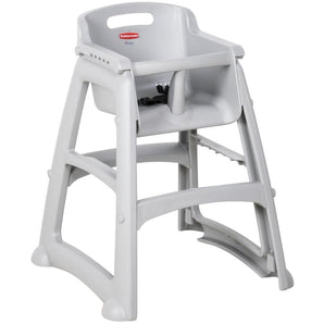 RUBBERMAID STURDY CHAIRƒ?? HIGH CHAIR PLATINUM - Mabrook Hotel Supplies