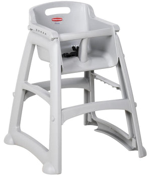 RUBBERMAID STURDY CHAIRƒ?? HIGH CHAIR PLATINUM - Mabrook Hotel Supplies