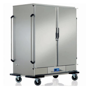 OZTI HEATED BANQUET TROLLEY TWO DOOR - Mabrook Hotel Supplies