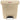 RUBBERMAID STREAMLINE® 4 GAL STEP-ON RESIN FRONT STEP BEIGE - Mabrook Hotel Supplies