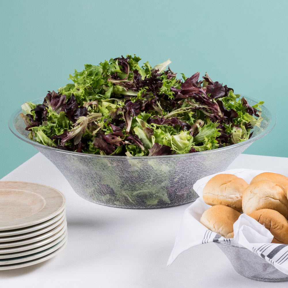 CAMBRO POLYCARBONATE BELL-SHAPED PEBBLED BOWL - 45.7 CM - Mabrook Hotel Supplies