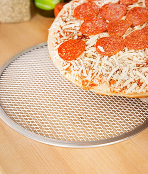 ALUMINIUM PIZZA SCREEN - 33 CM - Mabrook Hotel Supplies