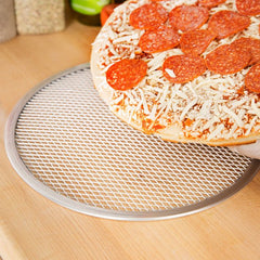 ALUMINIUM PIZZA SCREEN - 33 CM - Mabrook Hotel Supplies
