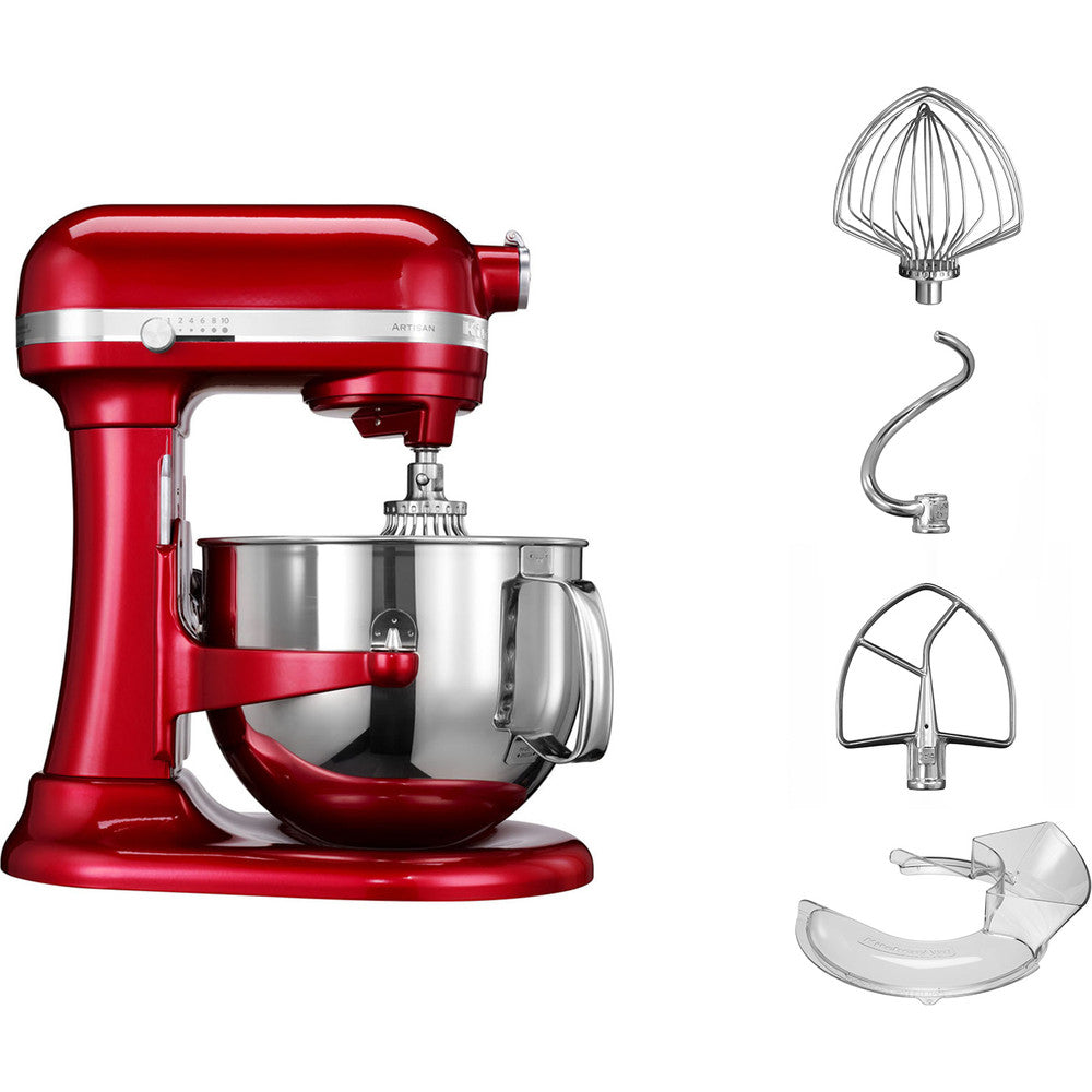 6.9L KITCHENAID ARTISAN BOWL-LIFT STAND MIXER - EMPIRE RED - Mabrook Hotel Supplies