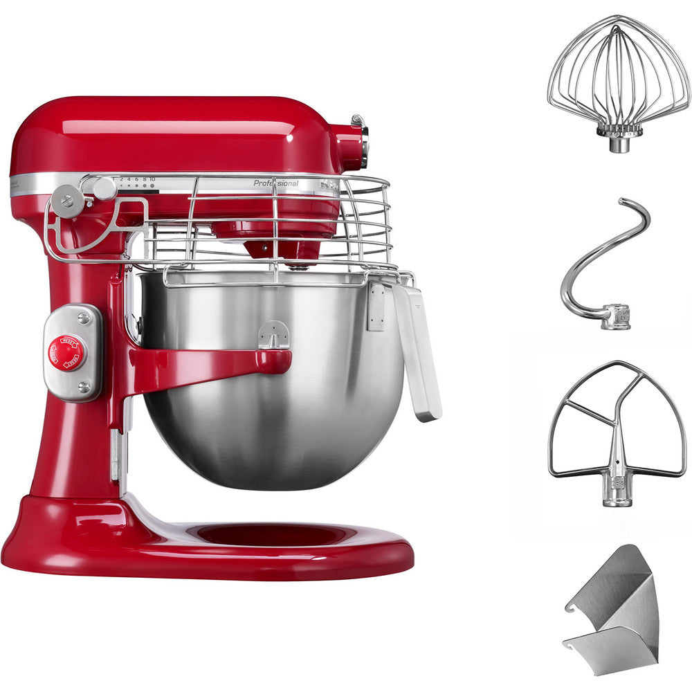 KITCHENAID PROFESSIONAL STAND MIXER 6.9L- EMPIRE RED - Mabrook Hotel Supplies