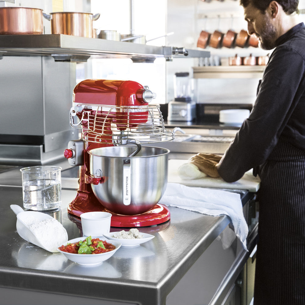 KITCHENAID PROFESSIONAL STAND MIXER 6.9L- EMPIRE RED - Mabrook Hotel Supplies