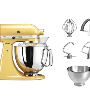 KitchenAid ARTISAN 4.8 L Tilt-Head Stand Mixer - MAJESTIC YELLOW - Mabrook Hotel Supplies