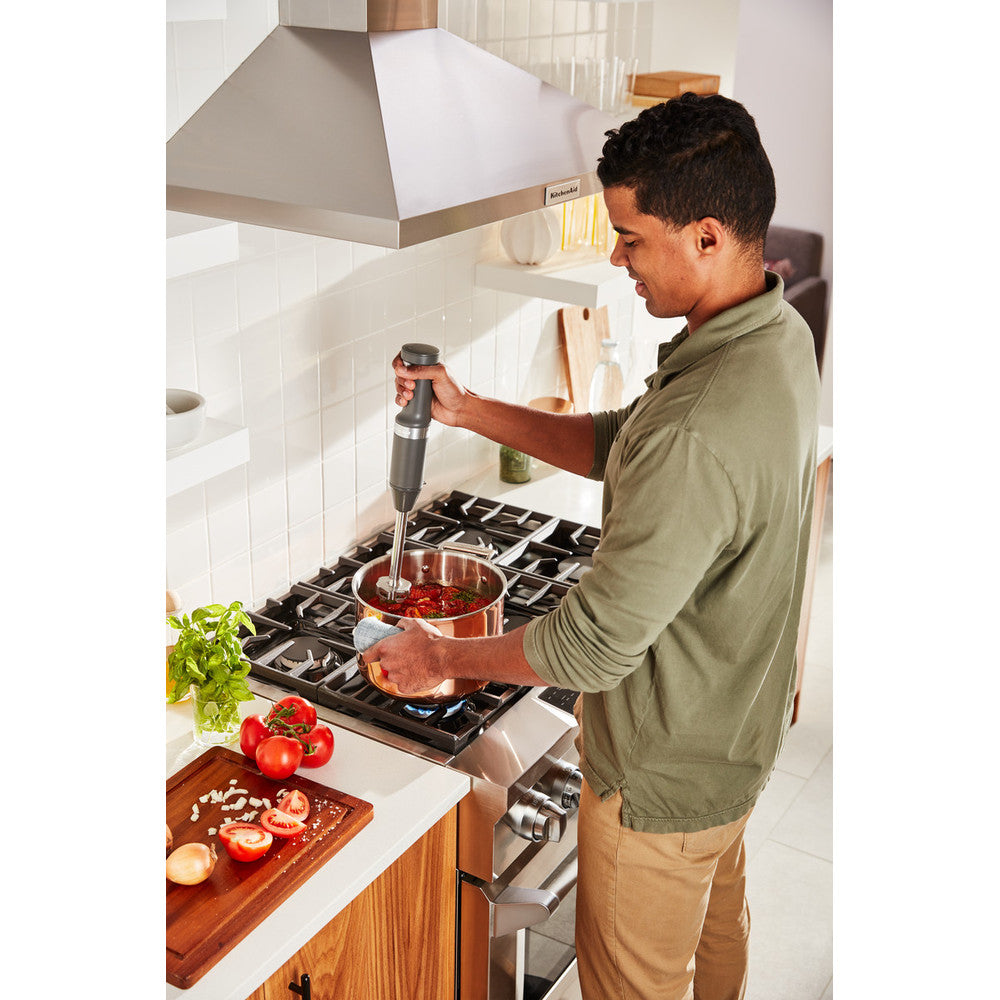 KITCHENAID CORDLESS HAND BLENDER 5KHBBV53 - CHARCOAL GREY - Mabrook Hotel Supplies