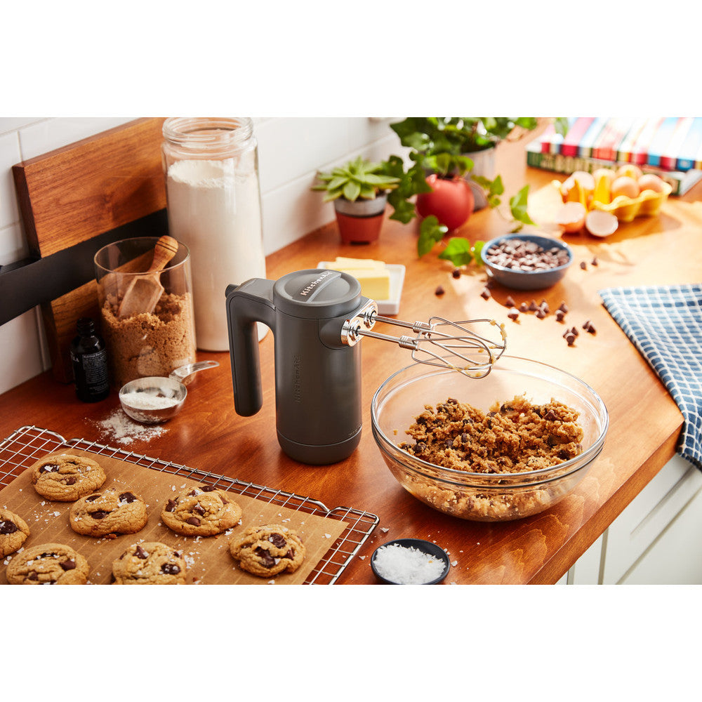 KITCHENAID CORDLESS HAND MIXER 5KHMB732 - CHARCOAL GREY - Mabrook Hotel Supplies