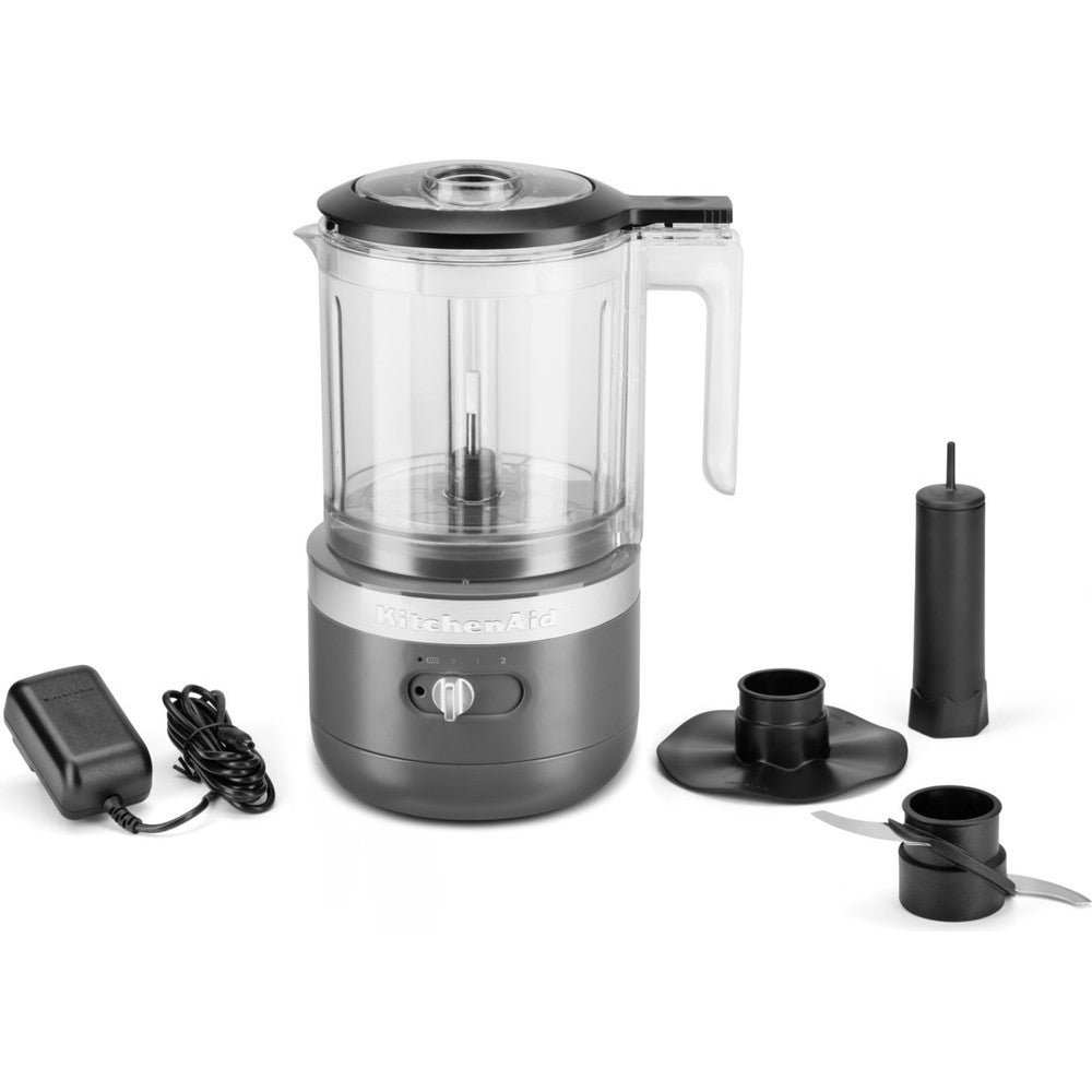KITCHENAID CORDLESS FOOD CHOPPER 1.19L 5KFCB519 - CHARCOAL - Mabrook Hotel Supplies