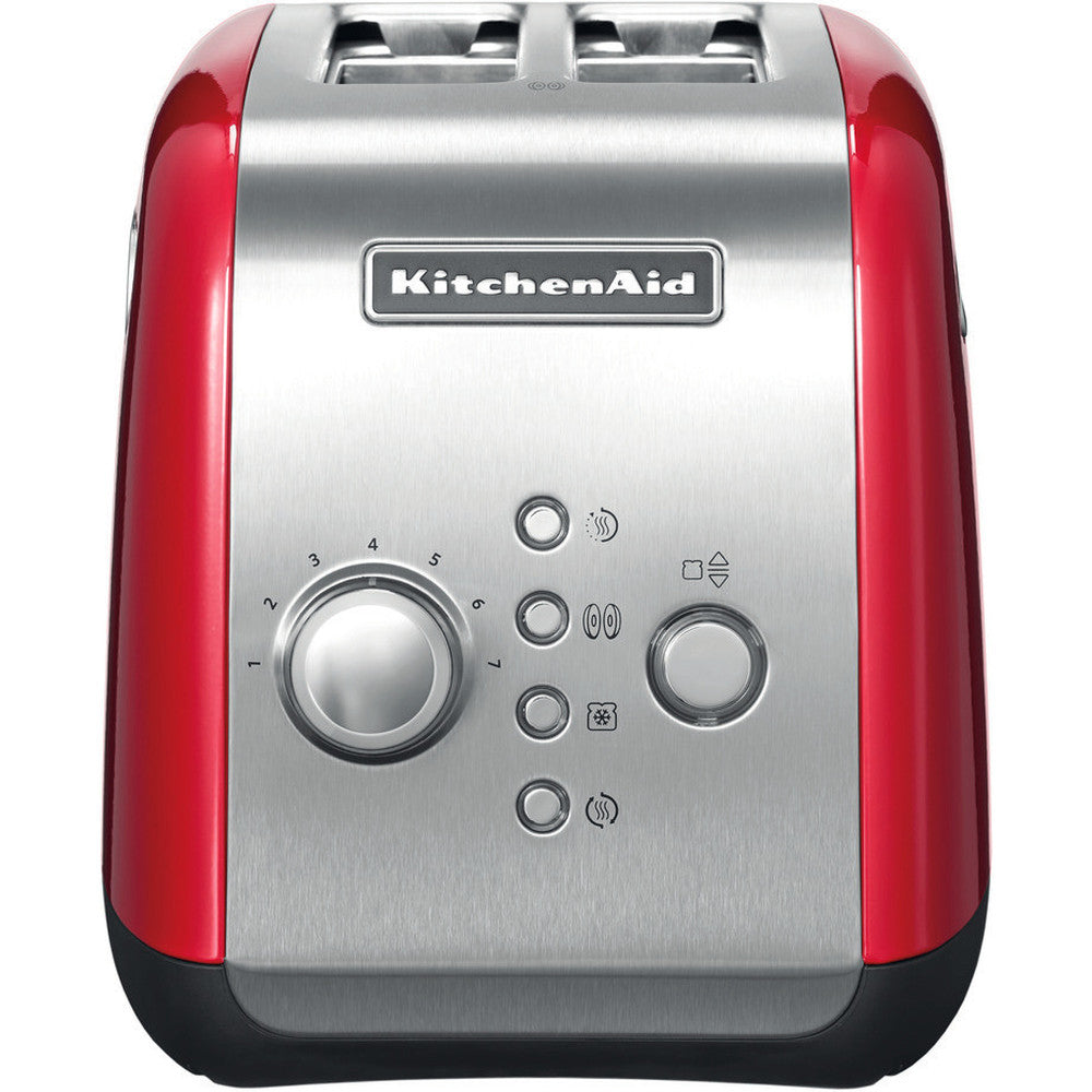 KITCHENAID TOASTER 2 SLICE AUTOMATIC 5KMT221- EMPIRE RED - Mabrook Hotel Supplies