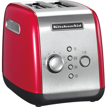 KITCHENAID TOASTER 2 SLICE AUTOMATIC 5KMT221- EMPIRE RED - Mabrook Hotel Supplies