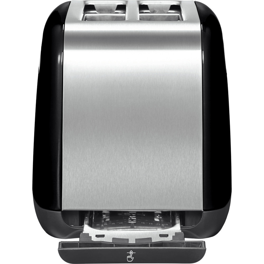 KITCHENAID TOASTER 2 SLICE AUTOMATIC 5KMT221- ONYX BLACK - Mabrook Hotel Supplies
