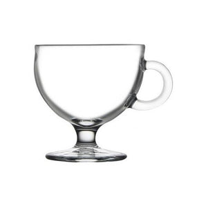 PASABACHE VIARO GLASS CUP WITH HANDLE - Mabrook Hotel Supplies