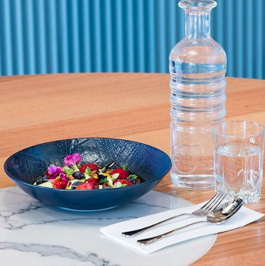 LUZERNE SOUP PLATE NAVY BLUE -20 CM - Mabrook Hotel Supplies