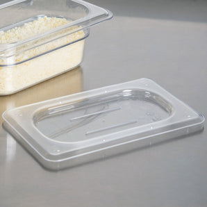 Cambro, GN 1/9 Polycarbonate Lid and Drain Shelf , CLEAR - Mabrook Hotel Supplies