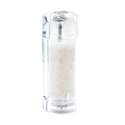 BISETTI ACRYLIC SALT MILL - 15 CM - Mabrook Hotel Supplies