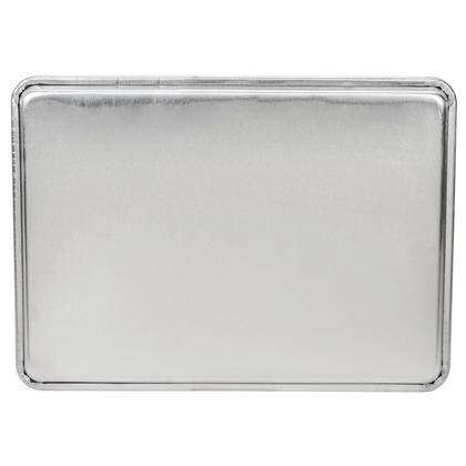 "ALUMINIUM BAKING TRAY, SIZE:46X66x2.5 CM DEEP." - Mabrook Hotel Supplies