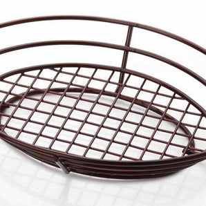 OVAL BREAD AND FRUIT BASKET,DIM:25X18X6CM - Mabrook Hotel Supplies