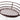 ROUND BREAD AND FRUIT BASKET,DIM:21X6 CM - Mabrook Hotel Supplies