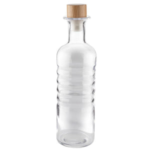 APS GLASS CARAFE " RINGS" - 0.8L - Mabrook Hotel Supplies