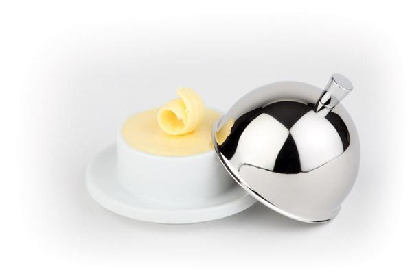 APS BUTTER DISH WITH S/S COVER - Mabrook Hotel Supplies