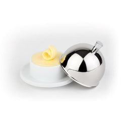 APS BUTTER DISH WITH S/S COVER - Mabrook Hotel Supplies
