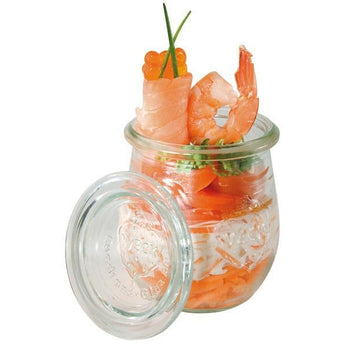 APS WECK GLASSES WITH LID - 220 ML - Mabrook Hotel Supplies