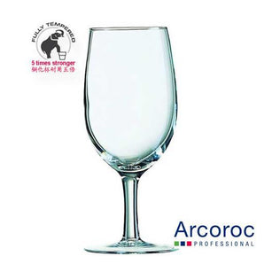 TEMPERED VARY PRINCESA STEMMED GLASS 23,DIM:7.4X17.4CM,DIA:7.75OZ (OLD CODE:ARC-G3649) - Mabrook Hotel Supplies