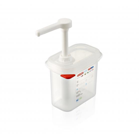 Sauce dispenser GN 1/9 -  Capcity: 1.5L - Mabrook Hotel Supplies