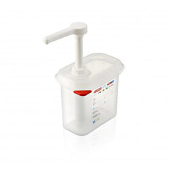 Sauce dispenser GN 1/9 -  Capcity: 1.5L - Mabrook Hotel Supplies
