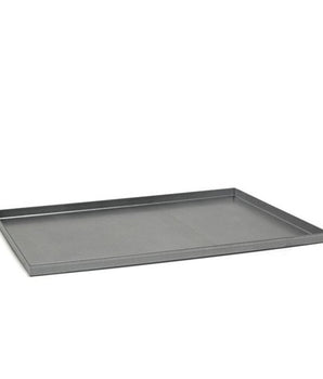 TEGLIA RETTANGOLARE ALUMINZED STEEL BAKING SHEET 60X40X2 H CM - Mabrook Hotel Supplies